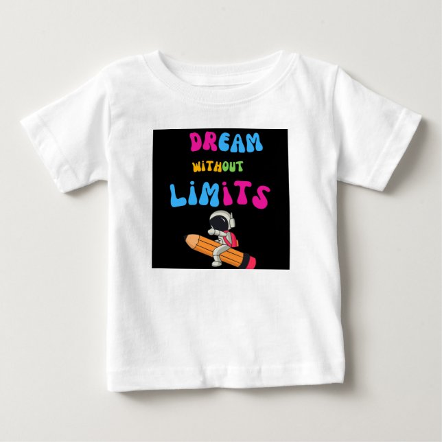 Camiseta De Bebé Sueño sin límites (Anverso)