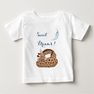 Camiseta De Bebé Sueños de la jirafa