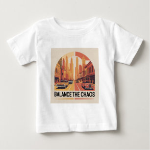 Camiseta De Bebé Sueños de Uptown, Agitación de Downtown Nueva York