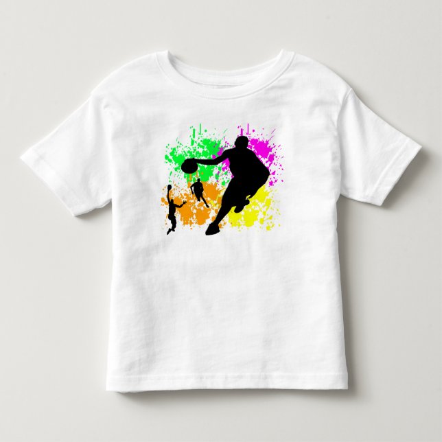 Camiseta De Bebé Sueños del baloncesto (Anverso)