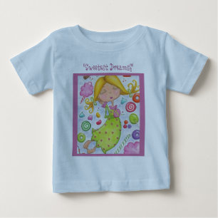 Camiseta De Bebé Sueños más dulces
