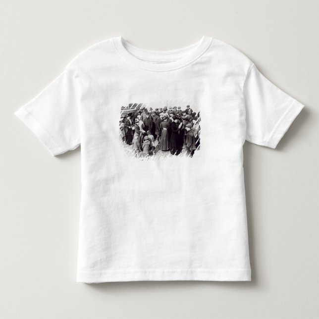 Camiseta De Bebé Suffragettes en Hastings, 1908 (Anverso)