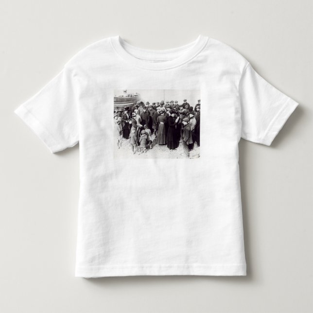 Camiseta De Bebé Suffragettes en Hastings, 1908 (Anverso)