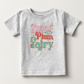 Camiseta De Bebé Sugar Plum Fairy Navidades Cuse