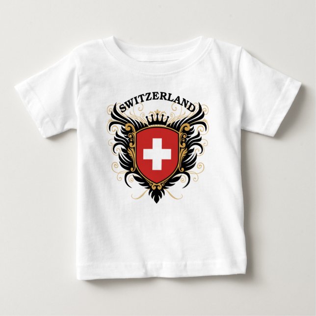 Camiseta De Bebé Suiza (Anverso)