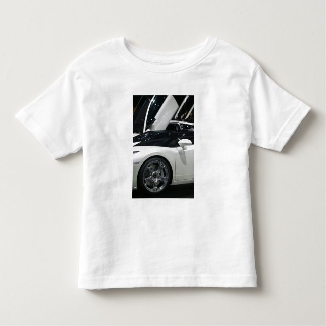 Camiseta De Bebé SUIZA, GINEBRA: 75ª edición anual Ginebra Auto 9 (Anverso)