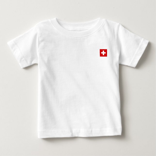 Camiseta De Bebé suizo (Anverso)