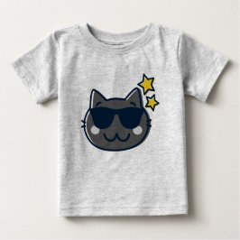 Camiseta De Bebé Summer Kawaii Cute Cat