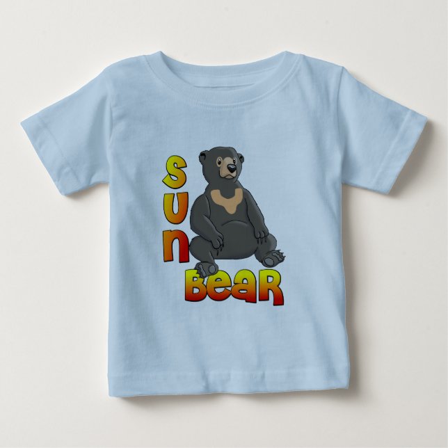 Camiseta De Bebé Sun Bear (Anverso)