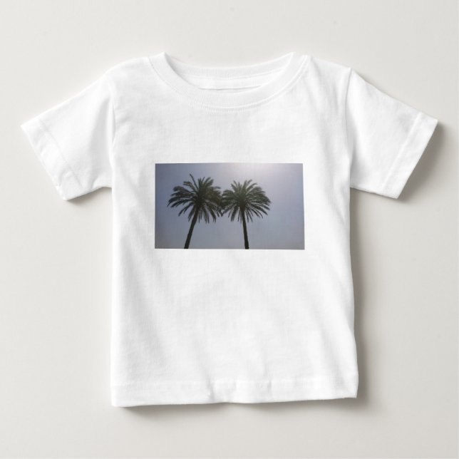 Camiseta De Bebé Sun Trees Egipto. (Anverso)