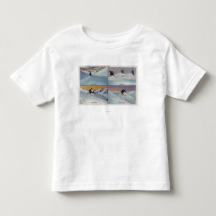 Camiseta De Bebé Sun Valley, identificación - esquí