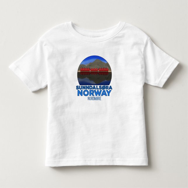 Camiseta De Bebé Sunndalsøra Nordmøre Noruega (Anverso)