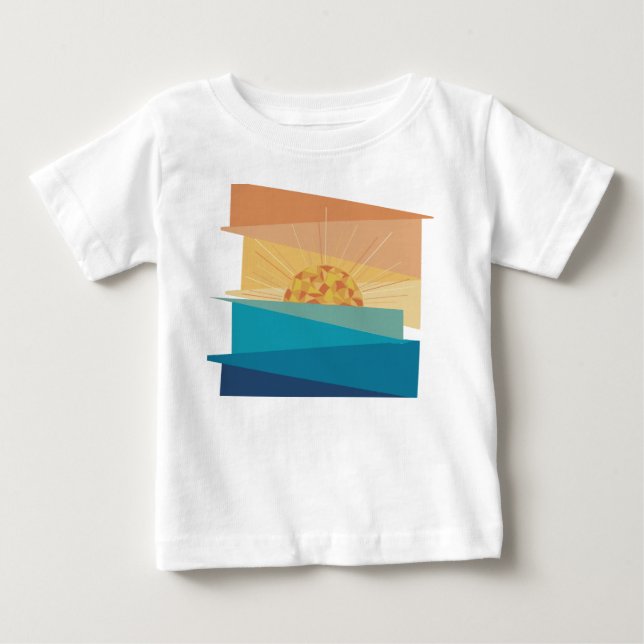Camiseta De Bebé Sunny Days Baby (Anverso)