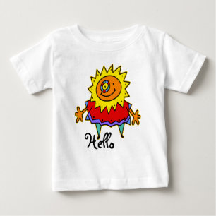 Camiseta De Bebé SUNNY LADY estilo cómico + tu trasero. e ideas