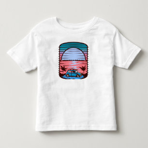 Camiseta De Bebé Sunset Beach