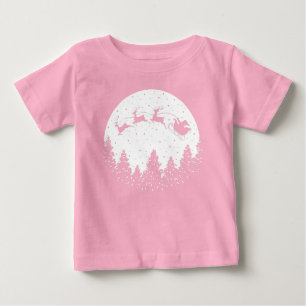 Camiseta De Bebé Sunset Christmas