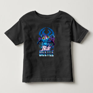 Camiseta De Bebé Sunset de Blue Beetle Retrowave City