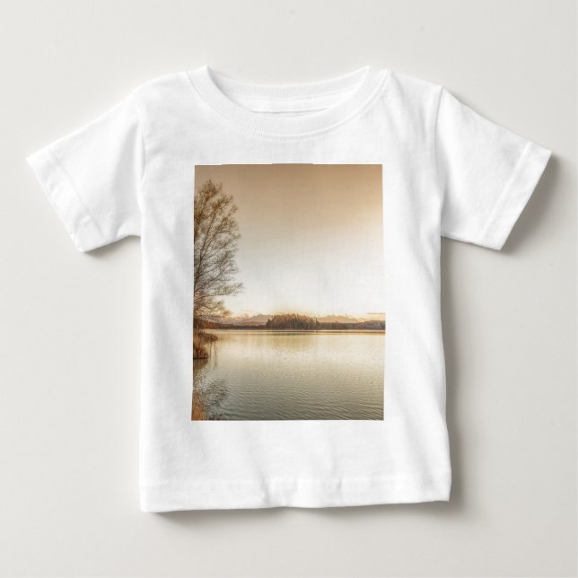Camiseta De Bebé Sunset Osterseen (Anverso)