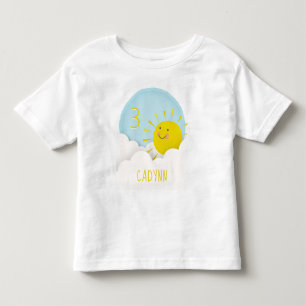 Camiseta De Bebé Sunshine Clouds Sky Birday