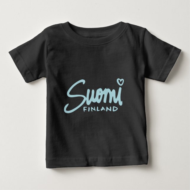 Camiseta De Bebé Suomi Finlandia 5 (Anverso)