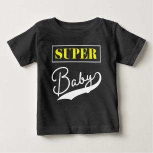Camiseta De Bebé Super