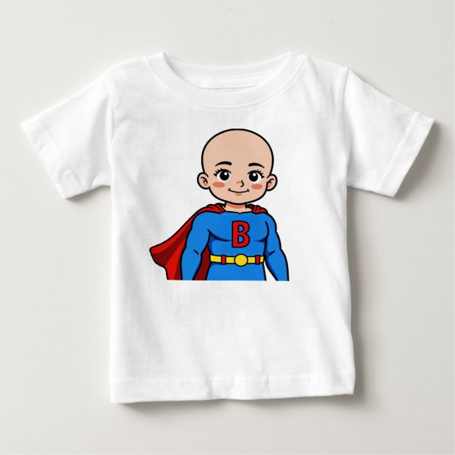 Camiseta De Bebé Super baby forever  (Anverso)