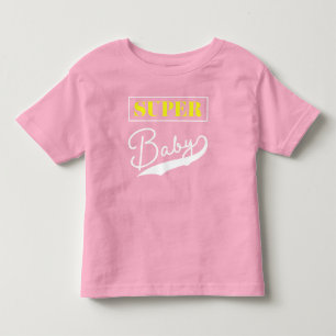 Camiseta De Bebé Super Bebé