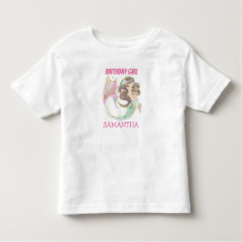 Camiseta De Bebé Súper Cuta Sirena