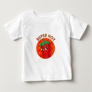 Camiseta De Bebé Super Diva de Pepper Caliente