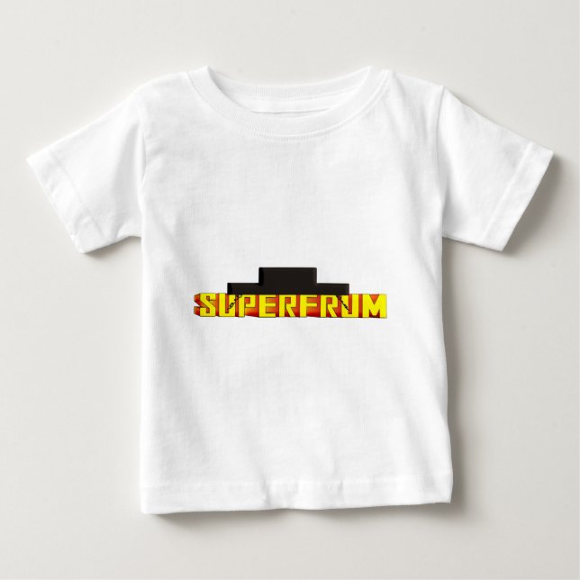 Camiseta De Bebé Super Frum (Anverso)