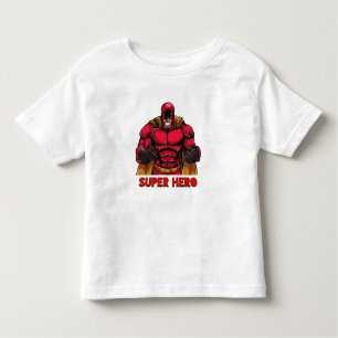 Camiseta De Bebé Super Hero Fitness Champion