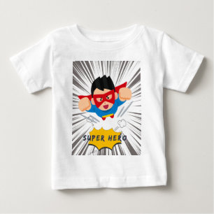 Camiseta De Bebé Super Hero Kid - Poder de Personalizado de estilo