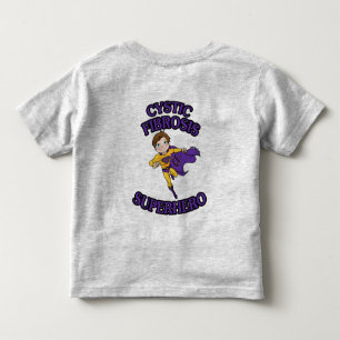Camiseta De Bebé Super héroe de la fibrosis quística de Jordania