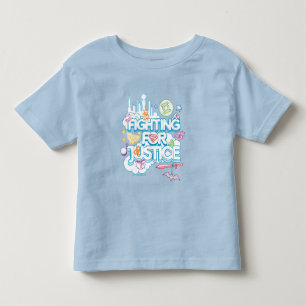Camiseta De Bebé Super Héroes Chicas de DC luchando por la justicia