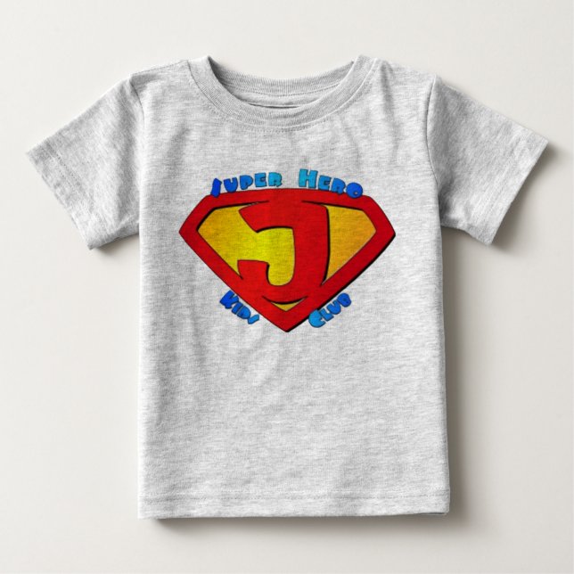 Camiseta de bebé Super Hope Hero Shield (Anverso)