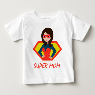 Camiseta De Bebé Super MOM