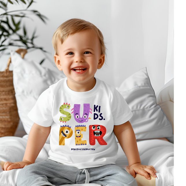 Camiseta De Bebé Super niños (Subido por el creador)
