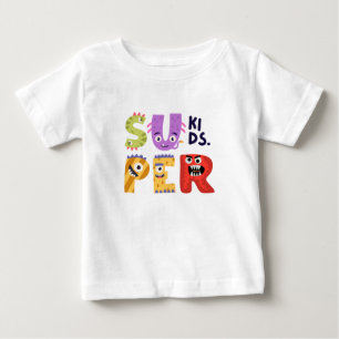 Camiseta De Bebé super niños