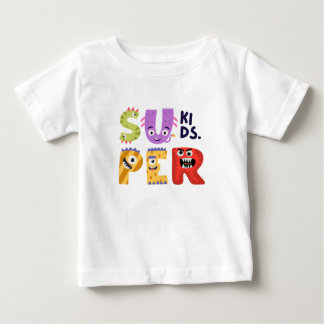 Camiseta De Bebé super niños