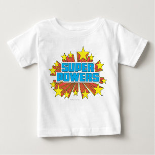 Camiseta De Bebé Super Powers™  Logo Blue