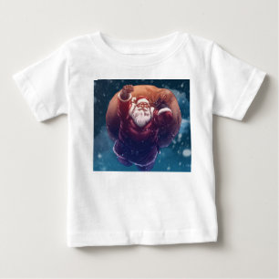 Camiseta De Bebé Super Santa