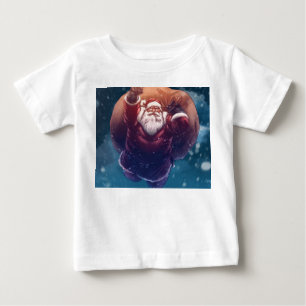 Camiseta De Bebé Super Santa