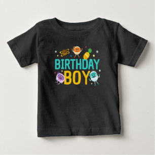 Camiseta De Bebé Super Simple   Bumble Nums Espacio Nacimiento Niño