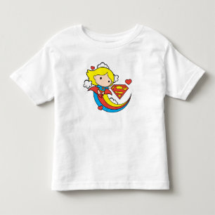 Camiseta De Bebé Superchica de la teoría viaja arcoiris