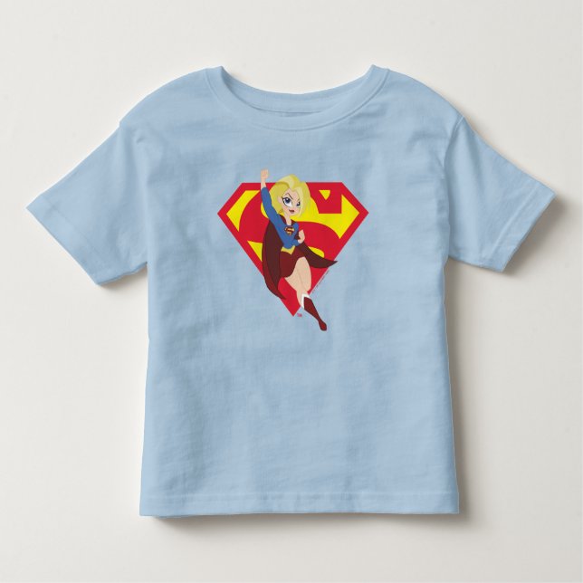 Camiseta De Bebé Superchica del DC Super Hero Chicas (Anverso)