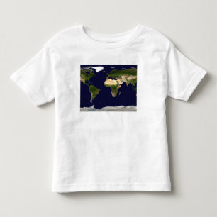 Camiseta De Bebé Superficie de la tierra, agua poco profunda, y