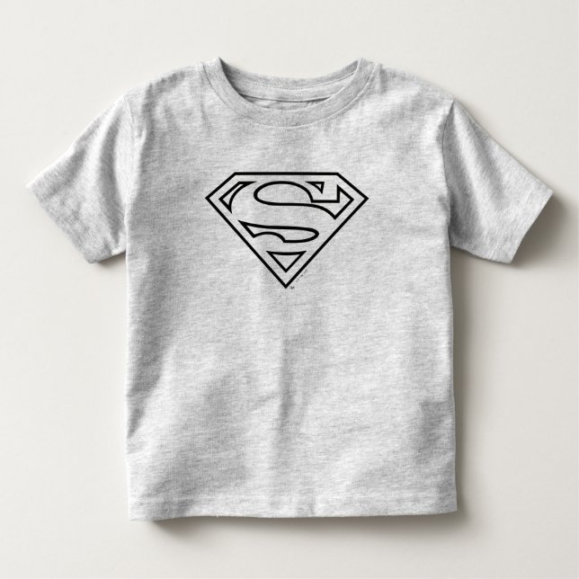 Camiseta De Bebé Supergirl Esquema S-Shield (Anverso)