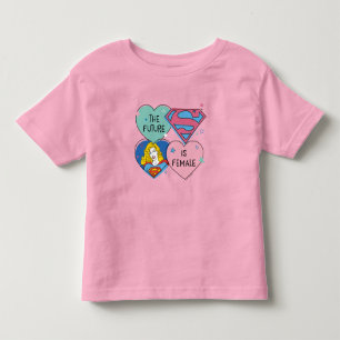 Camiseta De Bebé Supergirl fuera de este mundo retro gráfico
