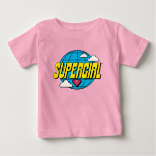 Camiseta De Bebé Supergirl Gráfico Pop Global
