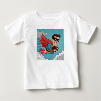 Camiseta De Bebé Superhero Father Toddler T-shirt
